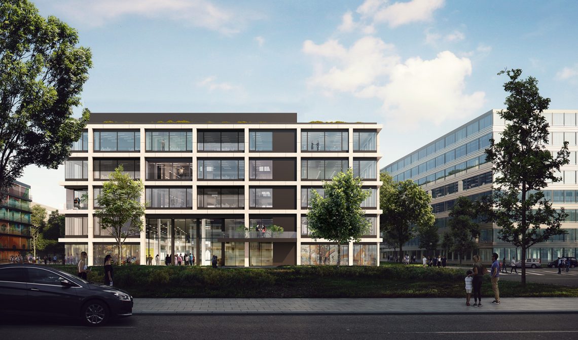 KAAN Architecten designs facades for three new buildings for iCampus in  Munich - KAAN Architecten